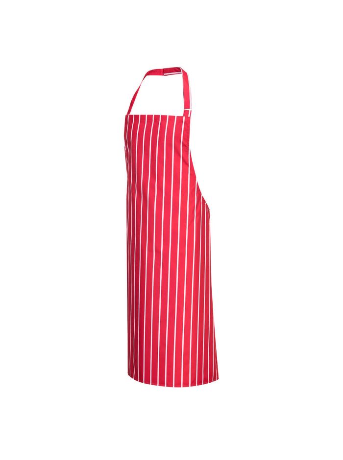 Waterproof Bib Apron, , R, Red