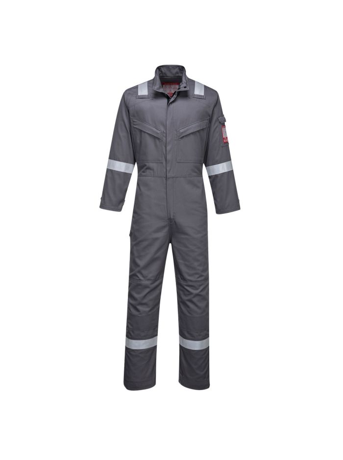 Bizflame Ultra Coverall, L, R, Grey