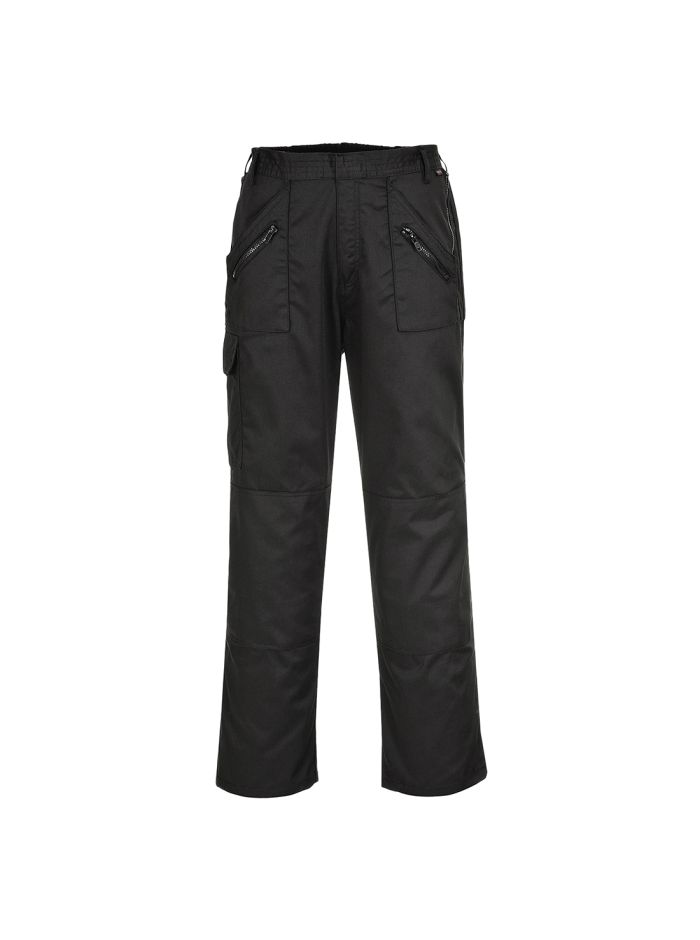 Action Trouser With Back Elastication, L, R, Black
