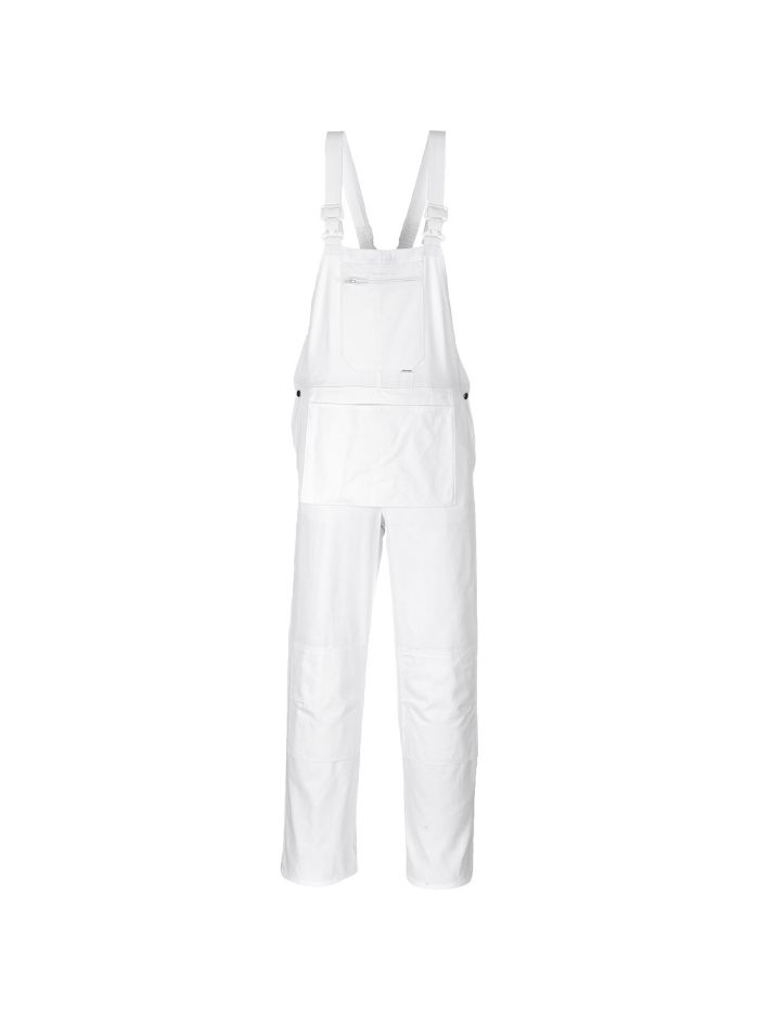 Bolton Painters Bib & Brace, 4XL, R, White