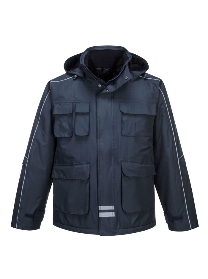 RS Multi-Pocket Parka, L, R, Navy