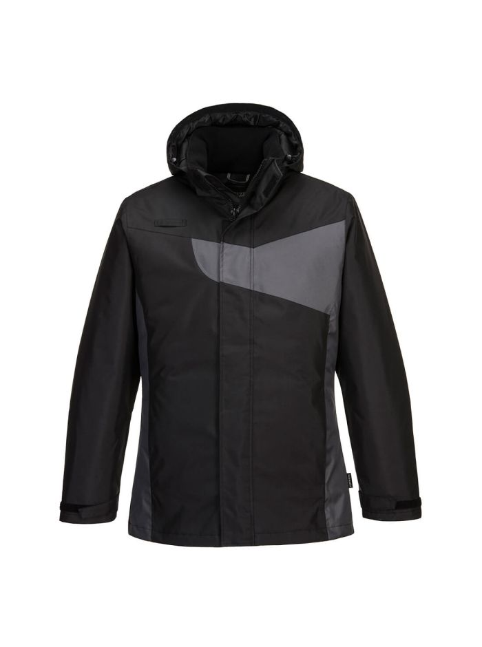 PW2 Winter Jacket, L, R, Black/Zoom Grey