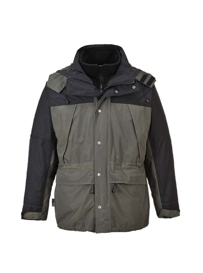 Orkney 3-in-1 Breathable Jacket, 4XL, R, Grey