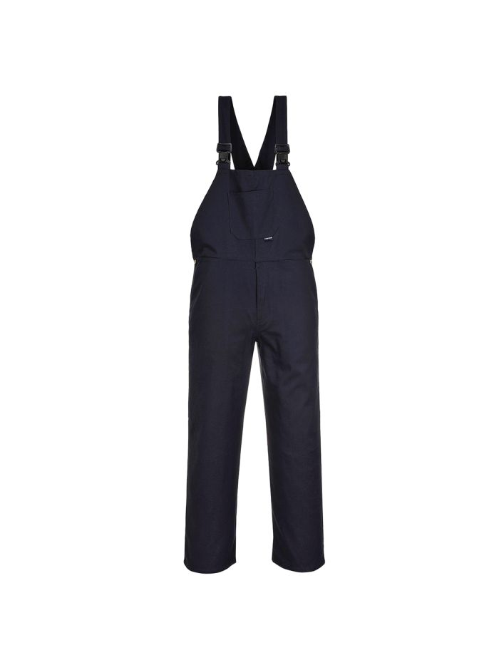 Cotton Bib and Brace, L, R, Navy