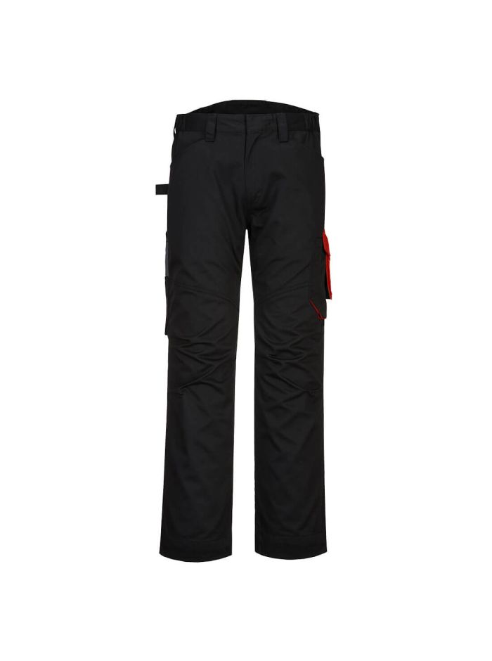 PW2 Service Trouser, 28, R, Black/Red