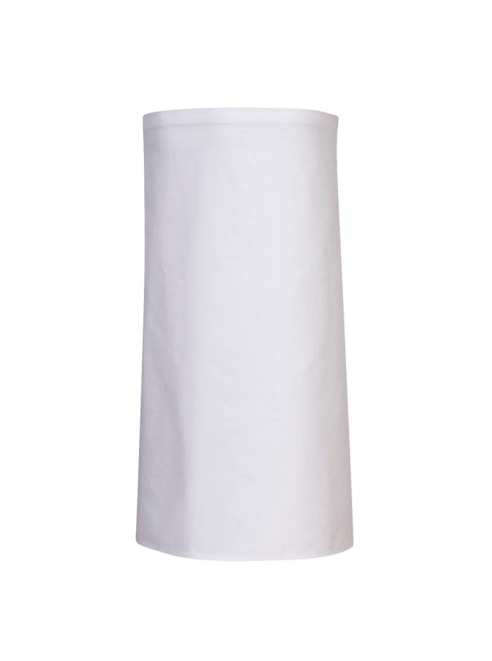 Regular Apron, , R, White