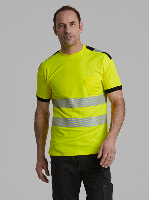 PW3 Hi-Vis Cotton Comfort T-Shirt S/S