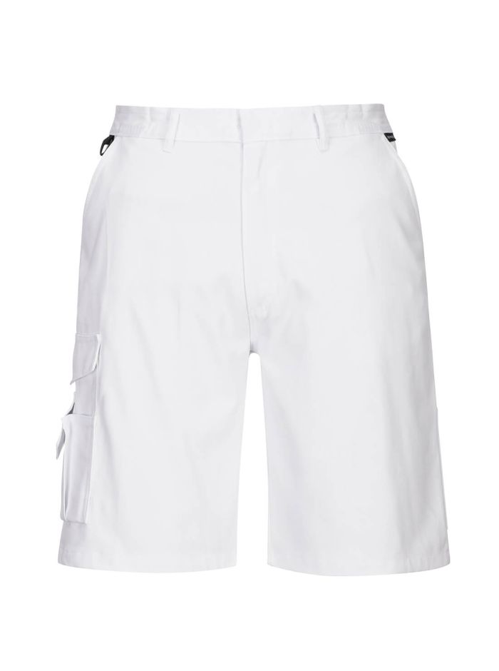 Painters Shorts, L, R, White
