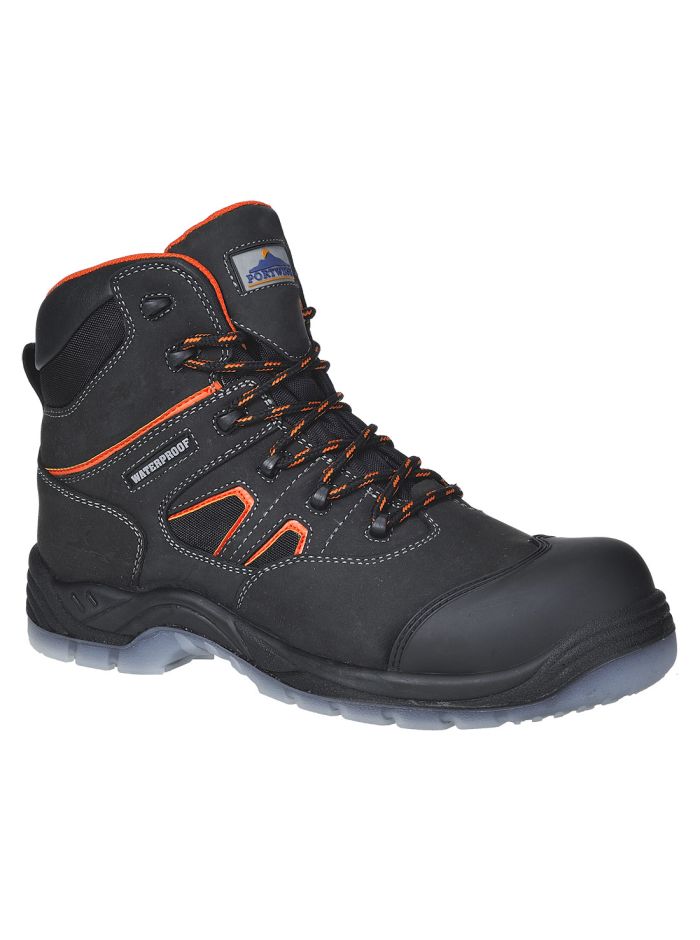 Portwest Compositelite All Weather Boot S3 WR, 38, R, Black