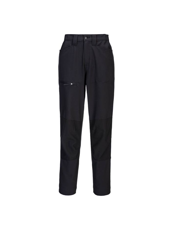 WX2 Women's Stretch Work Trouser, 26, R, Black