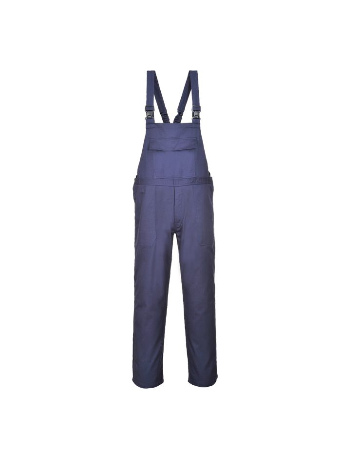 Bizflame Pro Bib and Brace, L, R, Navy