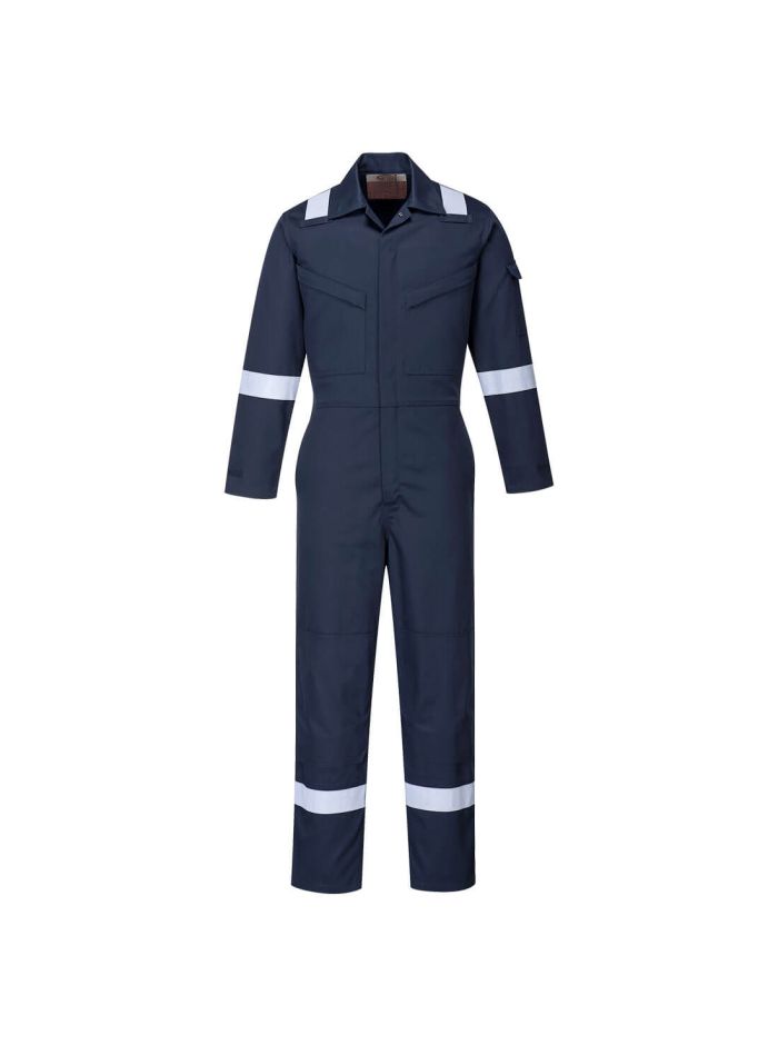 Bizflame Plus Women's Coverall 350g, L, R, Navy
