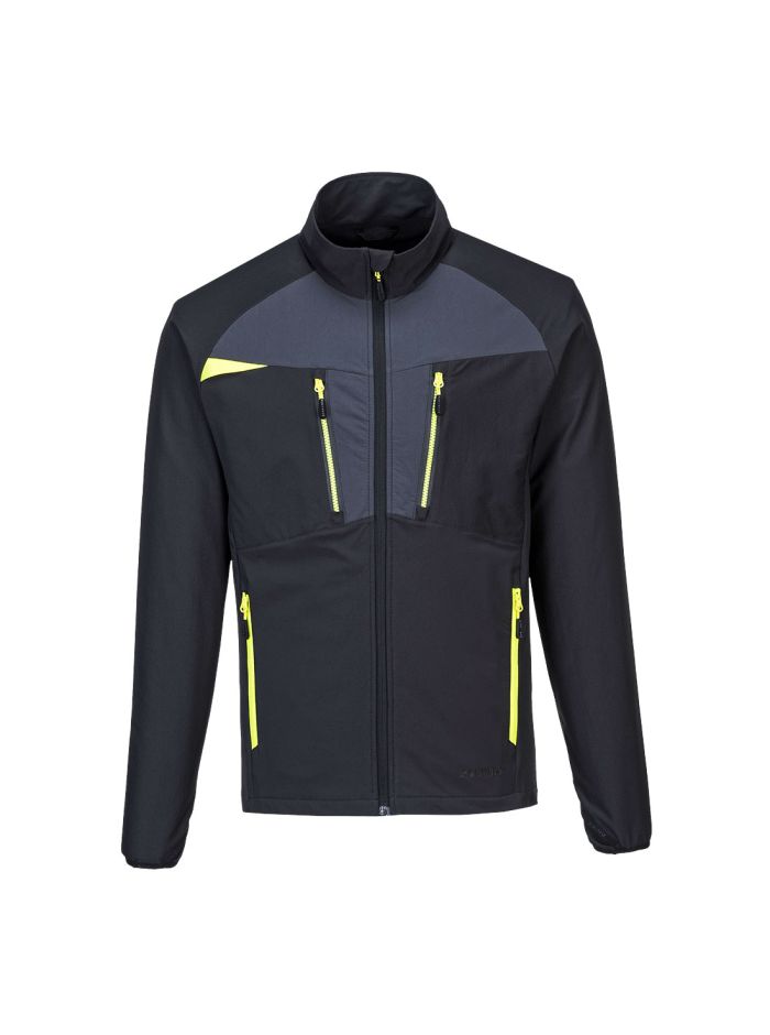 DX4 Zip Base Layer, L, R, Black