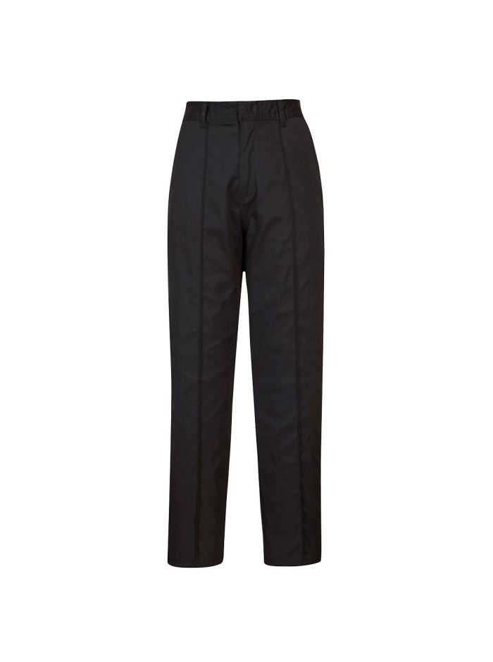 Women's Elasticated Trouser, 4XL, R, Black
