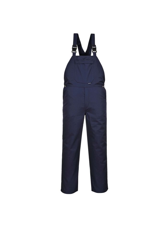 Burnley Bib and Brace, L, R, Navy