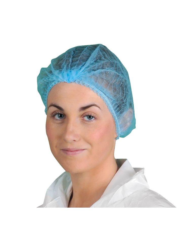 PP Disposable Mob Cap, , U, Blue