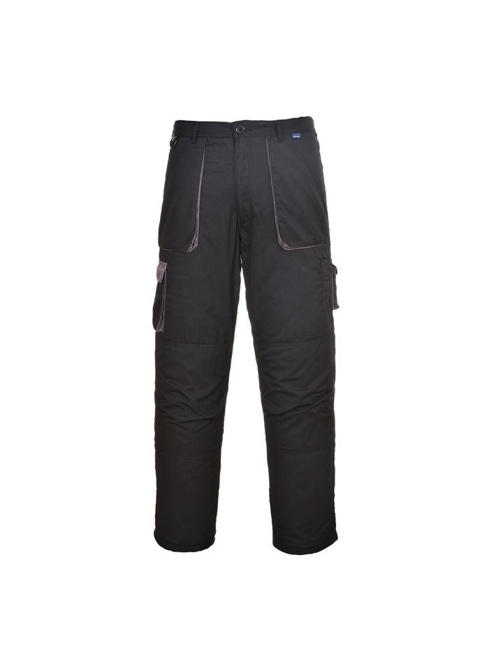 Portwest Texo Contrast Trouser, L, R, Black