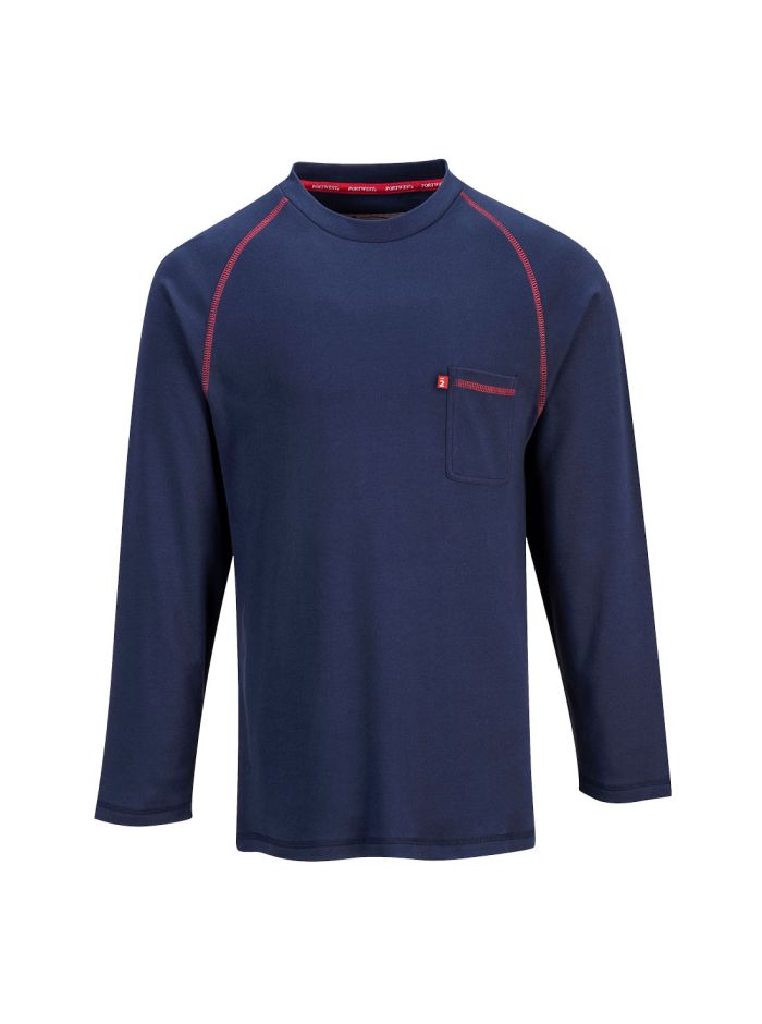 Bizflame FR Crew Neck, 4XL, R, Navy