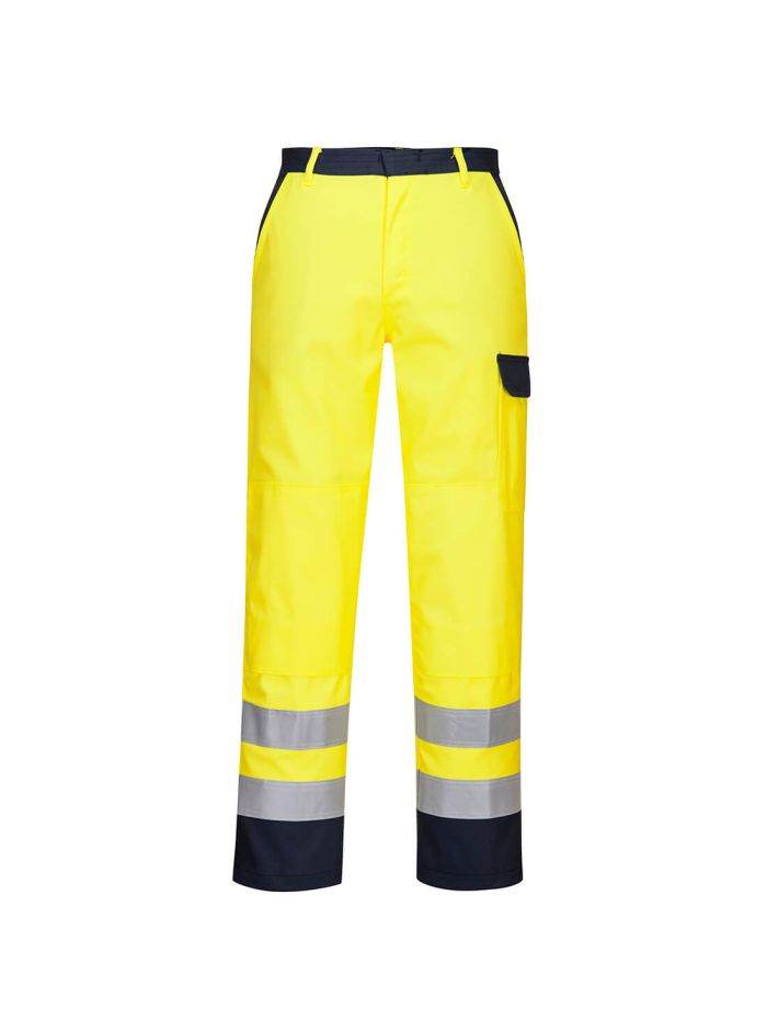 Hi-Vis Bizflame Pro Trousers, L, R, Yellow