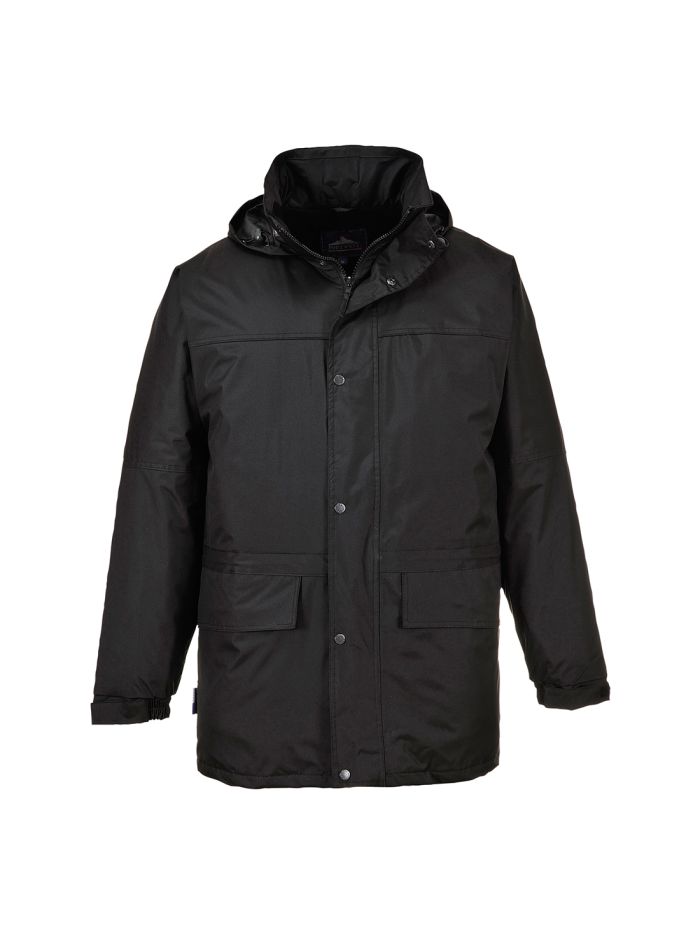 Oban Fleece Lined Jacket, L, R, Black