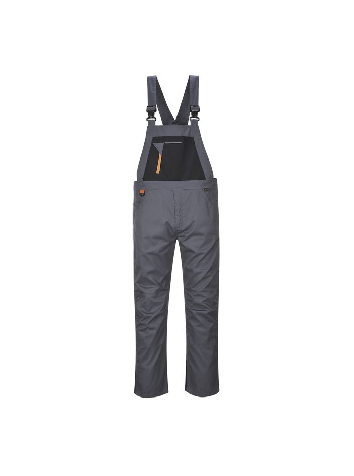 Rhine Bib & Brace, S, R, Graphite Grey