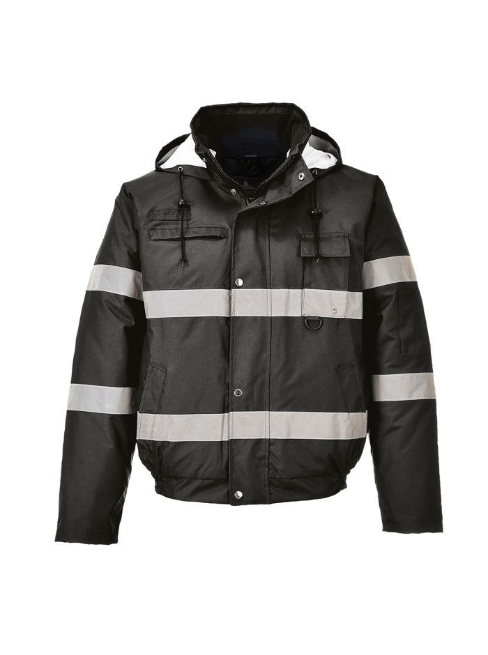 Iona Lite Bomber Jacket, L, R, Black