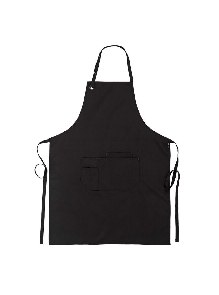 Canvas Bib Apron, , R, Black
