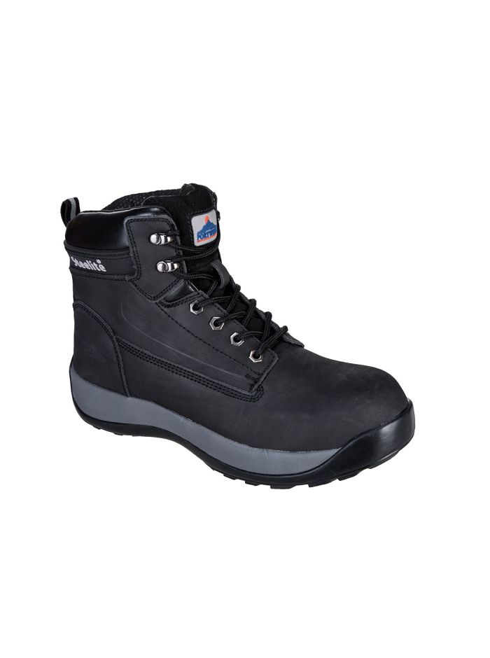 Steelite Constructo Nubuck Boot S3 HRO, 39, R, Black