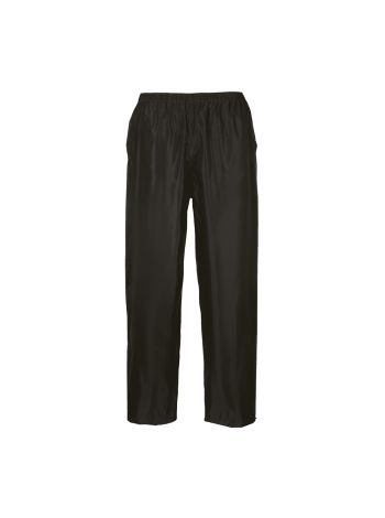 Classic Rain Trouser, 4XL, R, Black