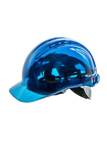 Peak View Hard Hat Vented, , U, Blue