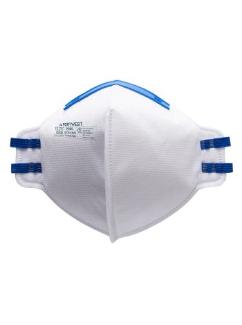 FFP2 Fold Flat Respirator (Pk20), , R, White