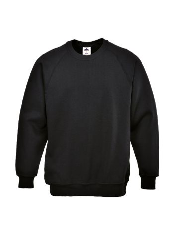 Roma Sweatshirt, 4XL, R, Black
