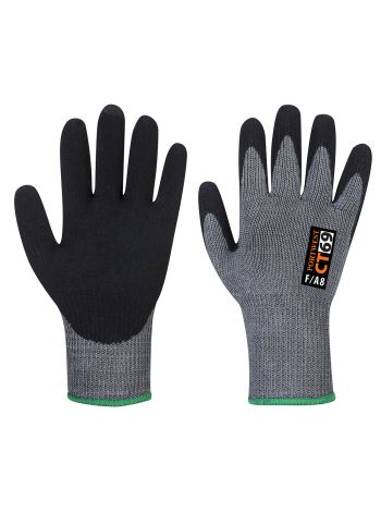 CT Cut F7 Nitrile, L, R, Grey/Black