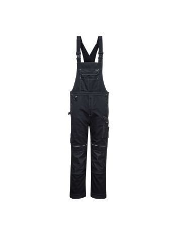PW3 Work Bib & Brace, L, R, Black