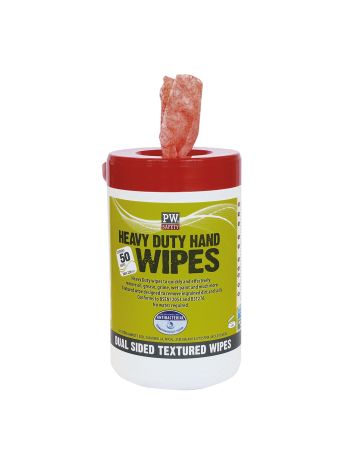 Heavy Duty Hand Wipes (50 Wipes), , R, Orange