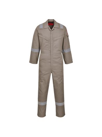 Araflame Silver Coverall, 34, R, Khaki