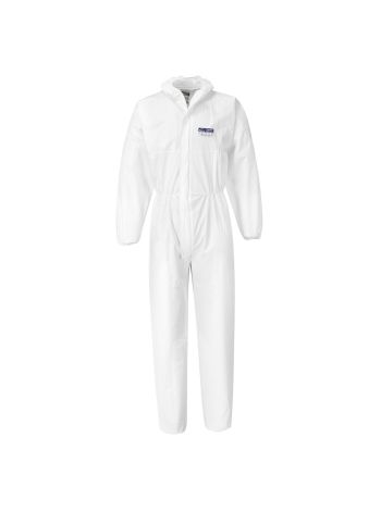 BizTex Microporous Coverall Type 5/6, L, R, White