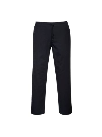 Drawstring Trouser, 4XL, R, Black