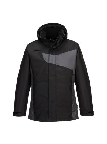 PW2 Winter Jacket, L, R, Black/Zoom Grey