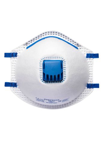 FFP2 Valved Respirator (Pk20), , R, White