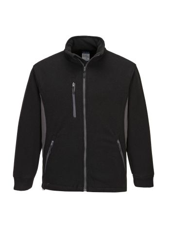 Portwest Texo Heavy Two-Tone Fleece, 4XL, R, Black
