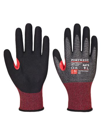CS Cut F18 Nitrile, L, R, Black