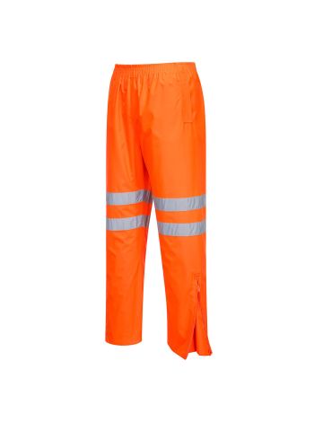 Hi-Vis Rain Traffic Trouser, L, R, Orange