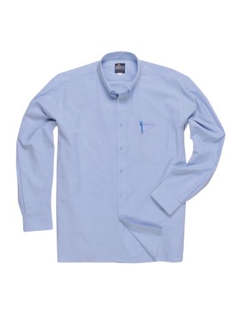 Oxford Shirt, Long Sleeves, 140, U, Blue