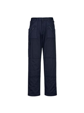 Lined Action Trouser, L, R, Navy