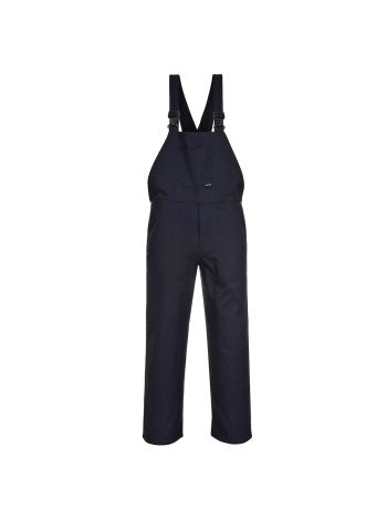 Cotton Bib and Brace, L, R, Navy