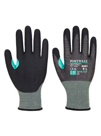 CS Cut E18 Nitrile, L, R, Black