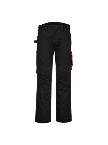 PW2 Service Trouser, 28, R, Black/Red