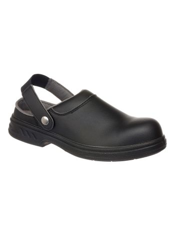 Steelite Safety Clog SB AE WRU, 34, R, Black