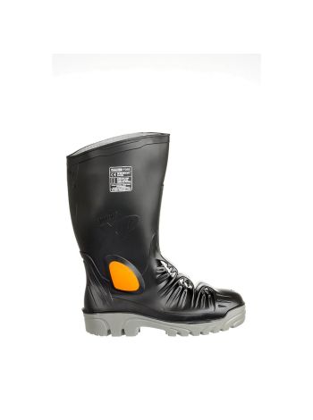 Portwest Mettamax Safety Wellington S5 M, 37, R, Black